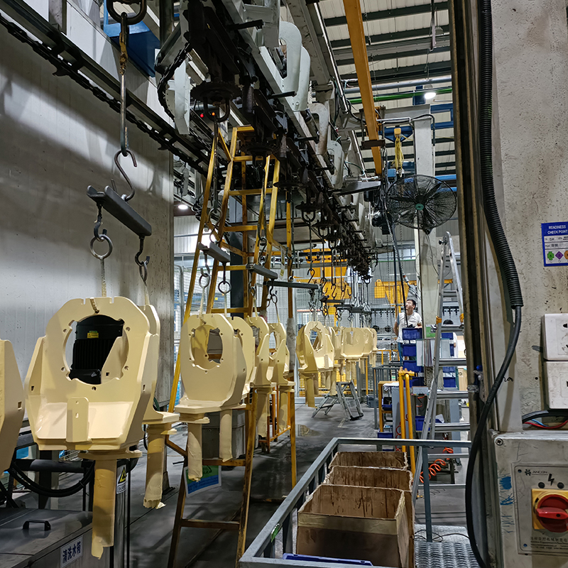 Elektroforetikus bevonatsor